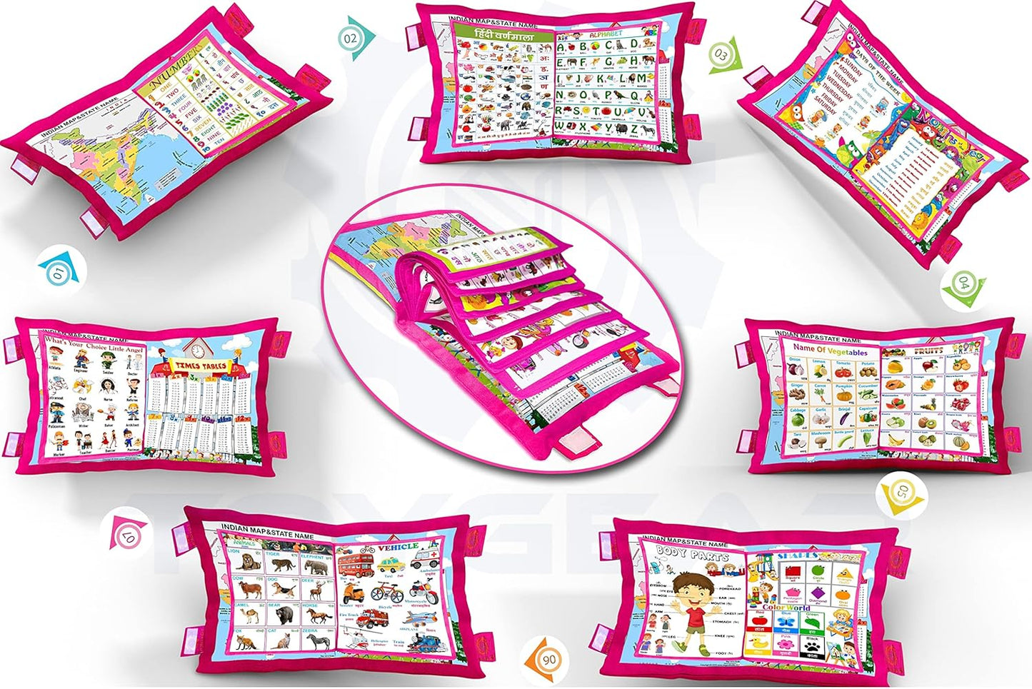 Kids or Babies Book Pillow