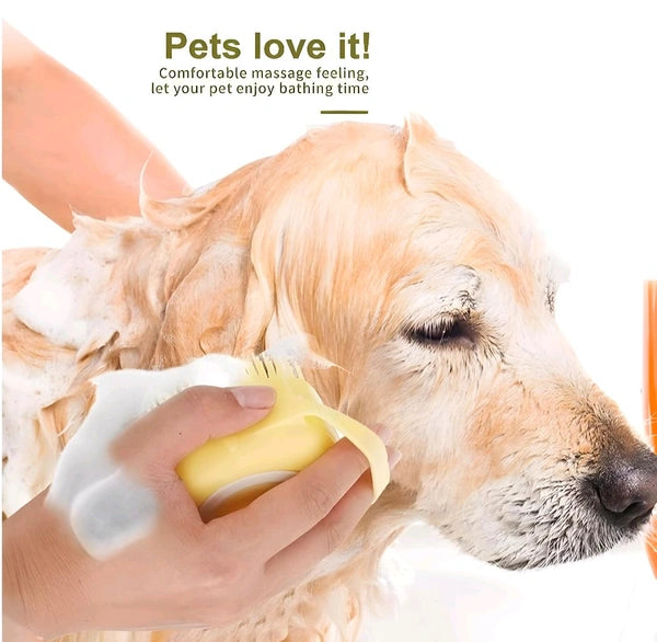 Silicone Pet Bath Brush
