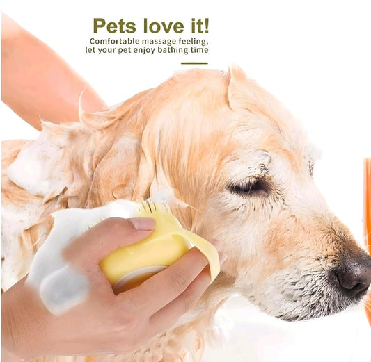 Silicone Pet Bath Brush