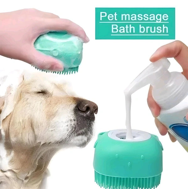 Silicone Pet Bath Brush